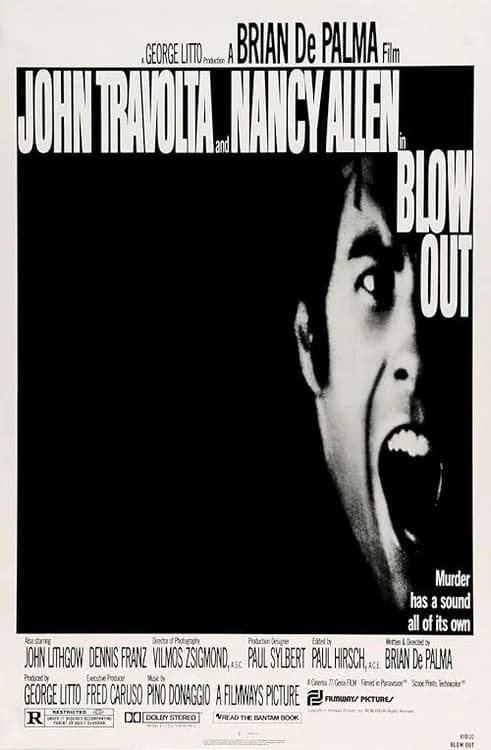 Blow Out film posteri
