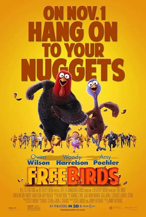 Free Birds film posteri