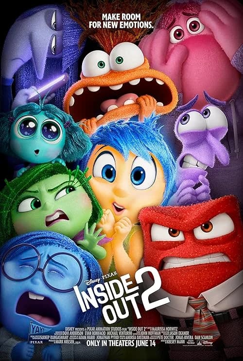Inside Out 2 film posteri