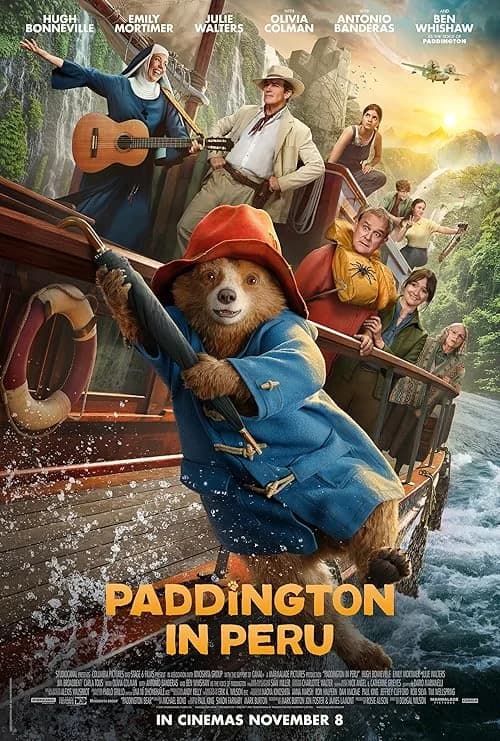 Paddington in Peru film posteri