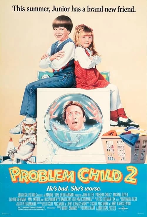 Problem Child 2 film posteri