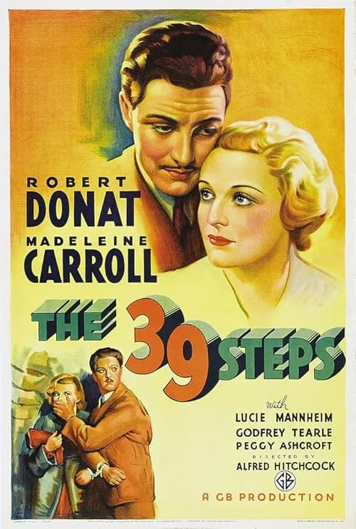 The 39 Steps film posteri