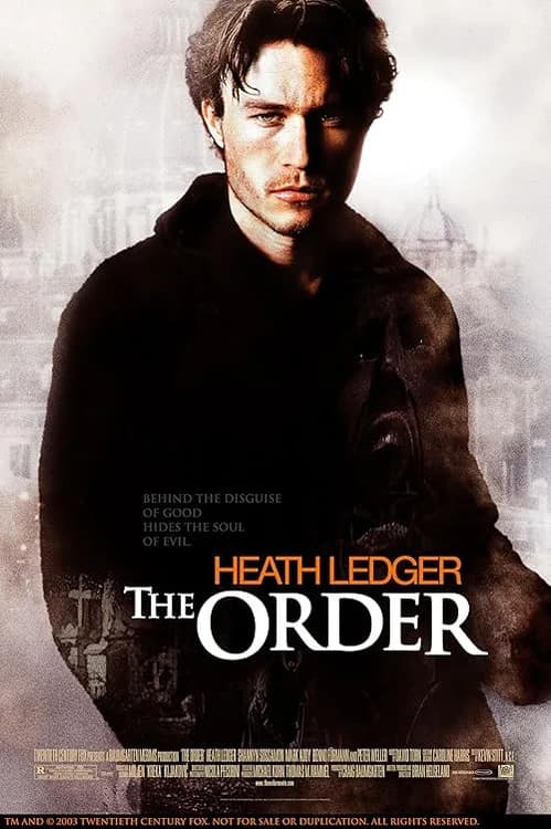 The Order film posteri