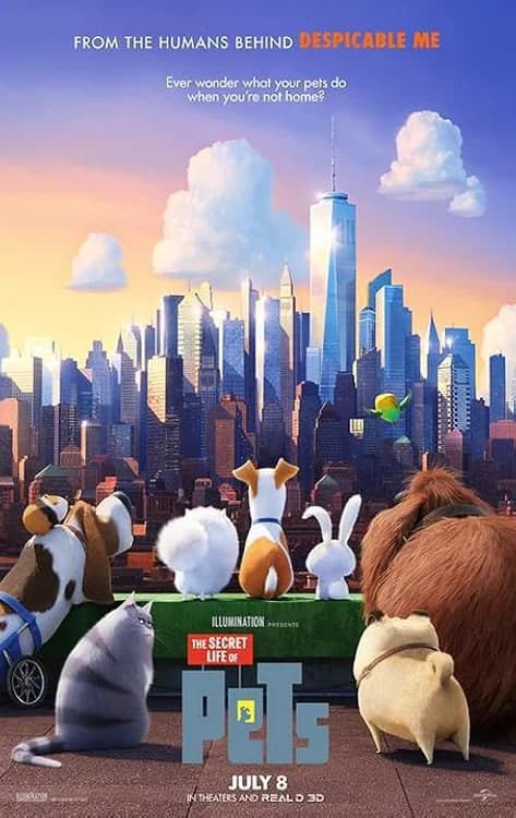 The Secret Life of Pets film posteri